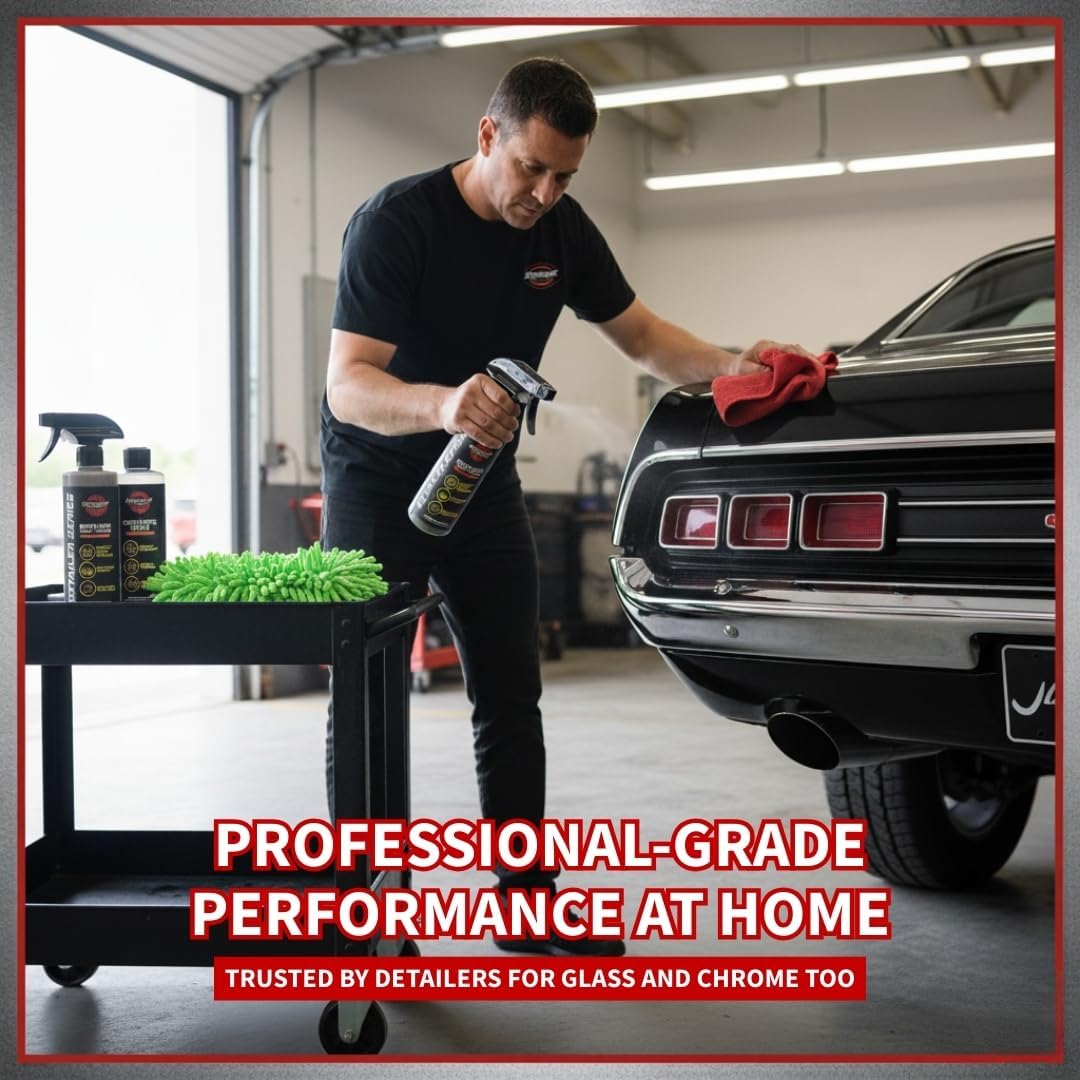 Renegade Products Graphene Wash & Protect Kit – Wash & Coat System with Microfiber Towels – Adds Gloss, UV Protection & Hydrophobic Shield