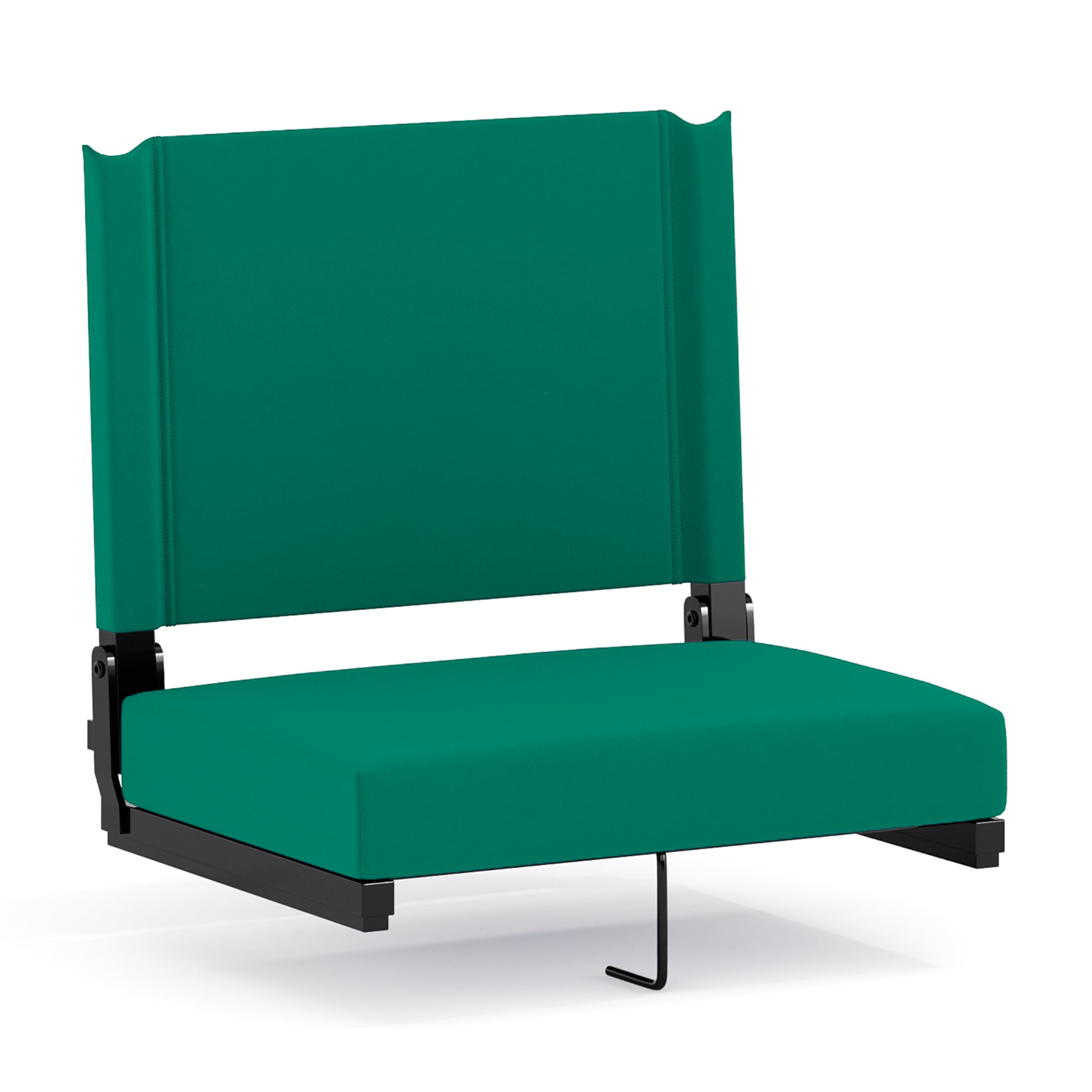 Flash Furniture Hunter Green / Set of 1 / Ultra-Padded Stadium Seats & Cushions