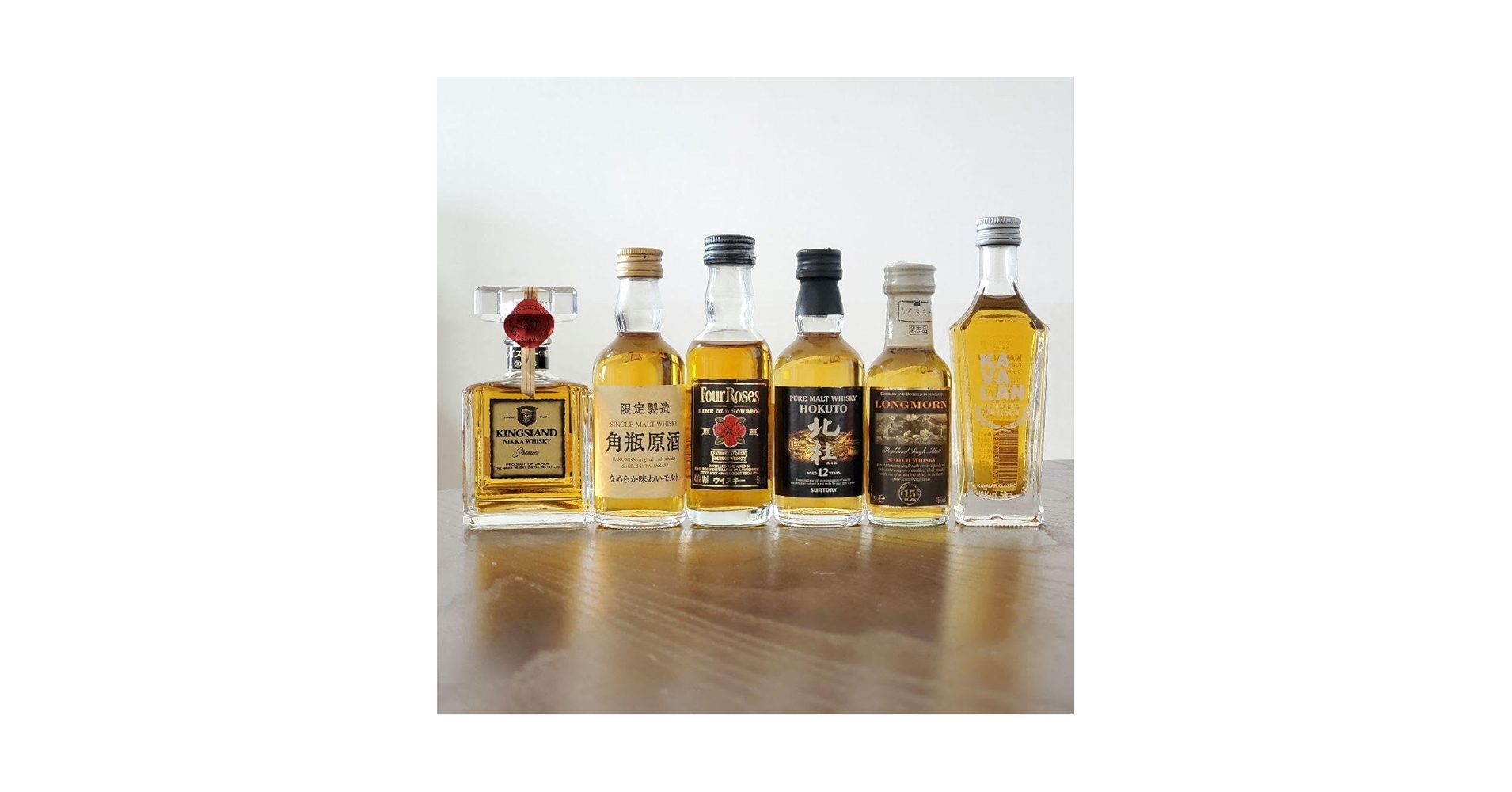 Amazon.co.jp: ウイスキー ミニチュアボトル ミニボトル 古酒