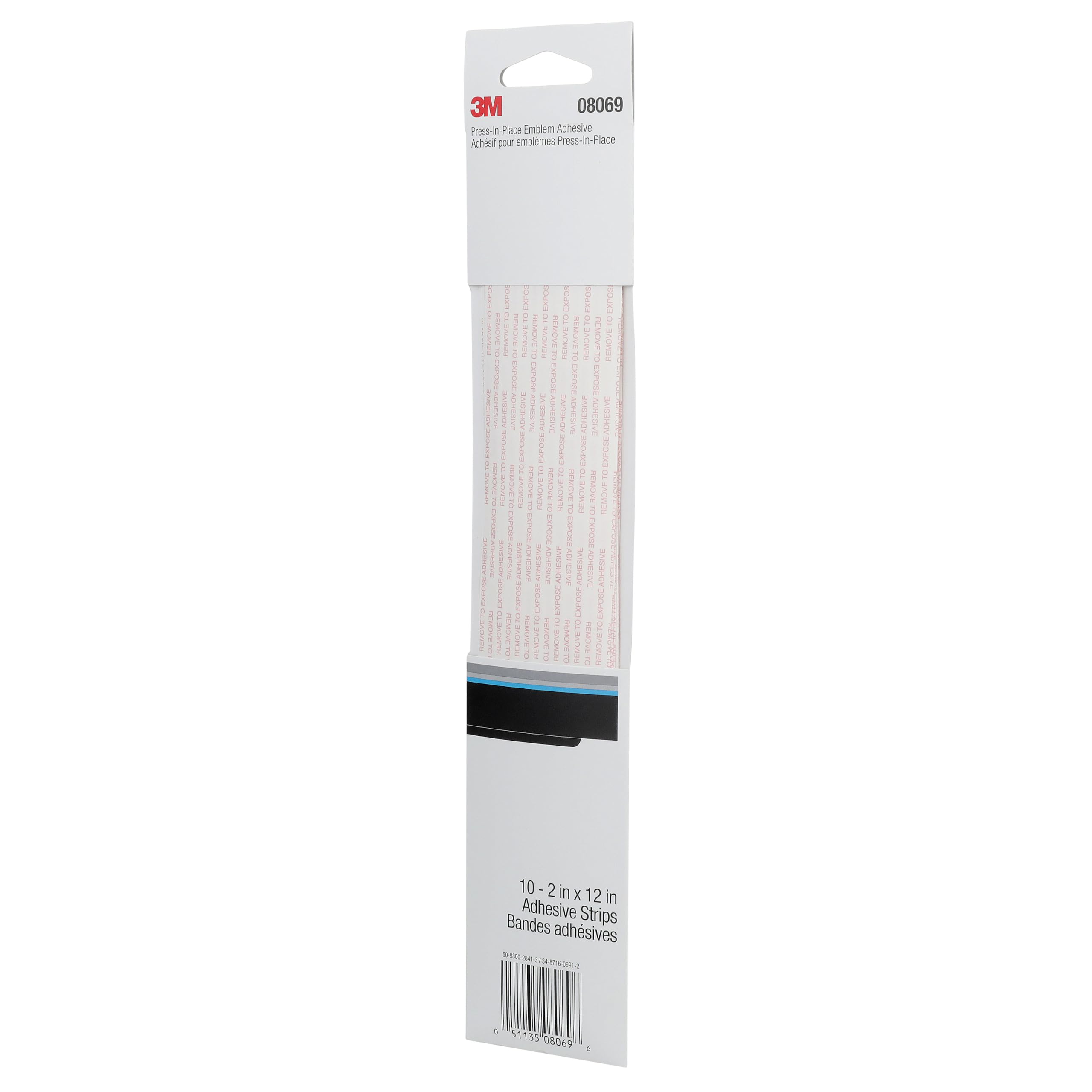 3M Press-In-Place Emblem Adhesive 50.8 mm x 305 mm