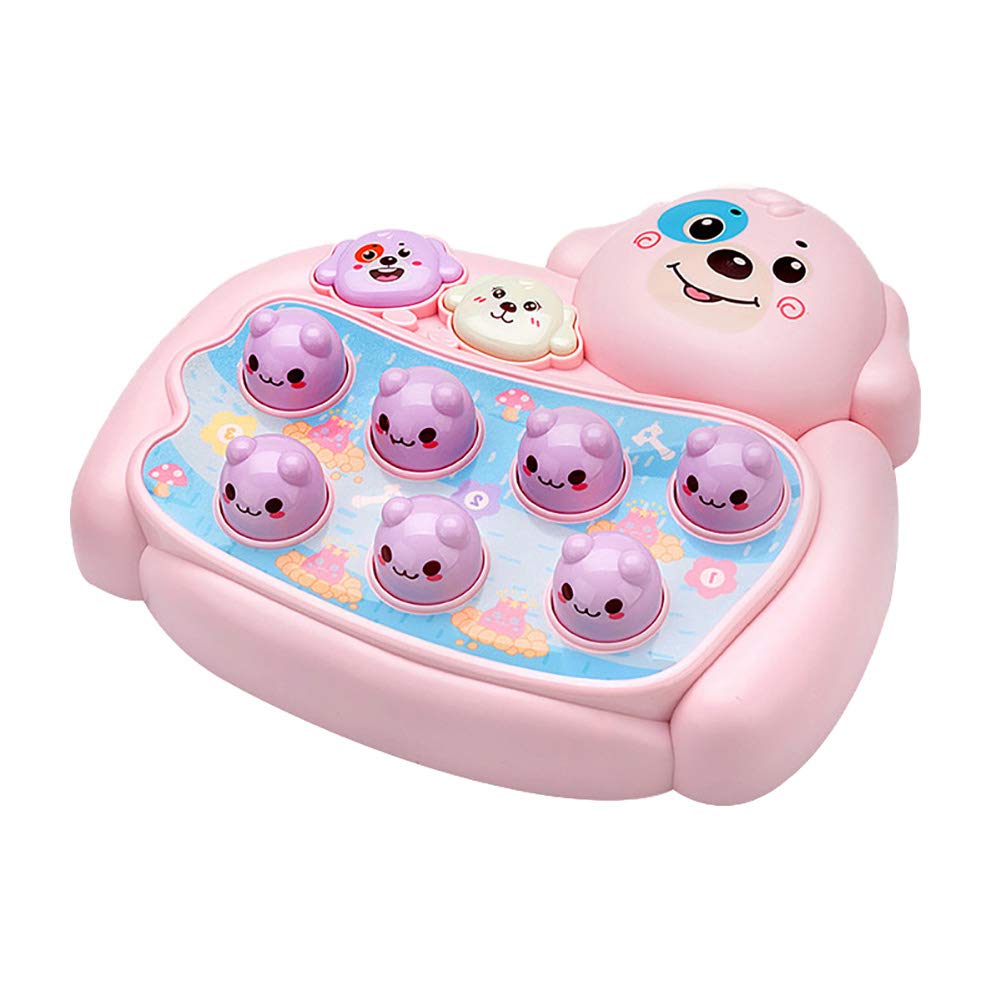 baohuqusihanjin Whack A Mole Hammering Toy for Kids Children Toddlers, with Night Light and Music, Parent Child Interactive Game Toys, Eye Hand Coordination Training Toy