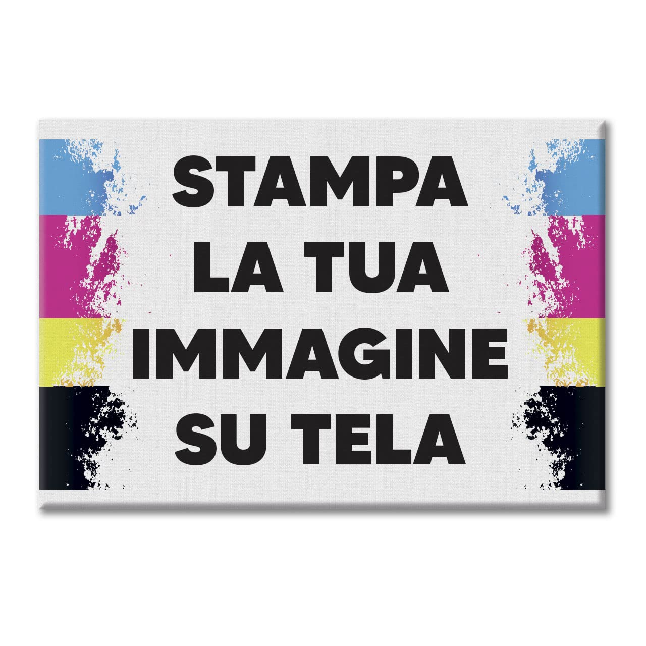 LABORATORIO 102 Quadro personalizzato con foto (50x70cm) - Foto su tela personalizzata Idea regalo - Stampa su Tela Quadri Canvas - Massima Qualità di Stampa - Quadro Moderno Pronto da appendere