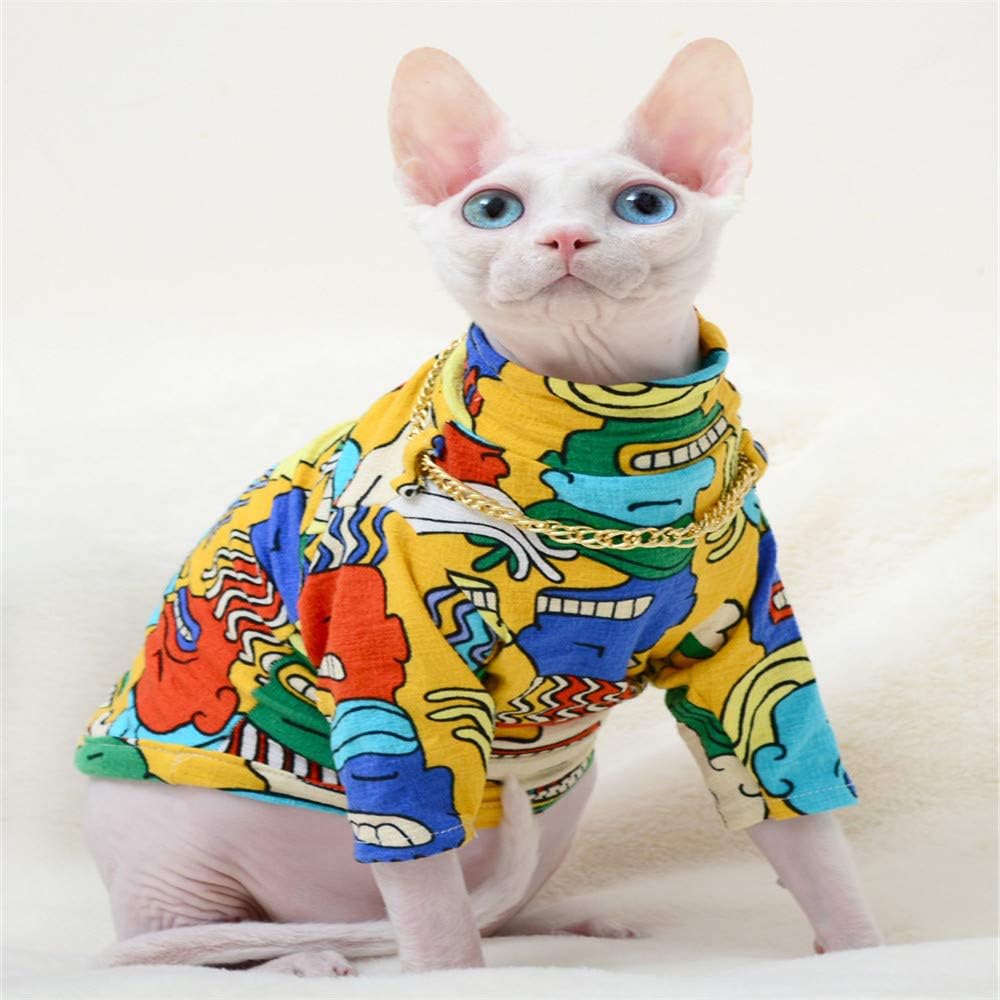 Amazon スフィンクス猫服ペット猫服猫服毛のない猫服猫子猫のセーターxs Xiangen ドレス ワンピース 通販