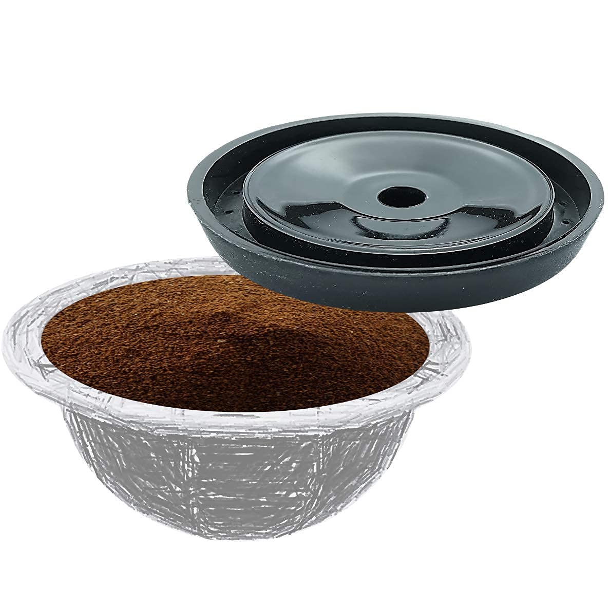4 REUSABLE COFFEE CAPSULE DISCS 