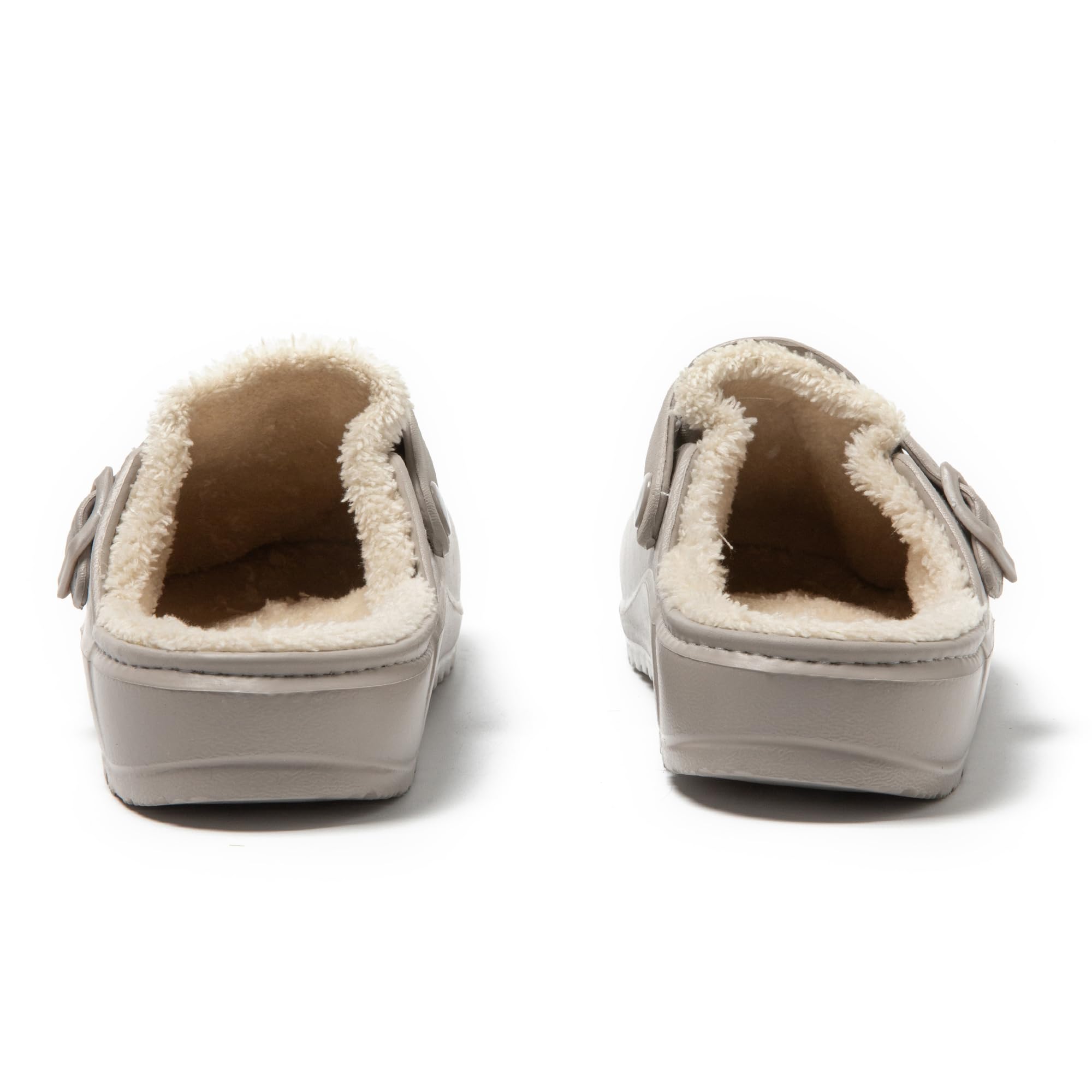 JOMIX Pantofole Uomo Invernali Chiusi Ciabatte Donna Pelose Calde da Casa Comode