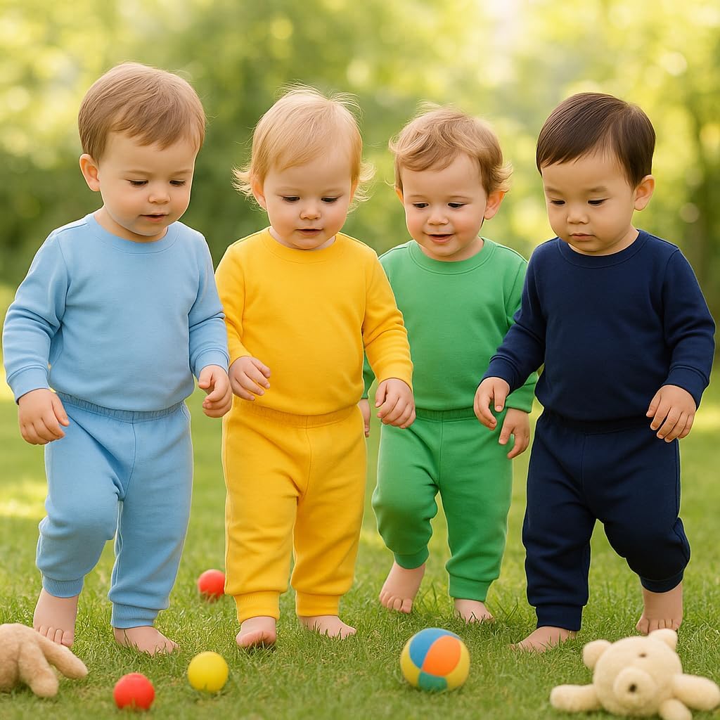 Toddylon Baby Boys And Girls Pajama Kids Cotton Track Pants Regular Fit Summer Wear Pyjama | Lower | Trackpants (Pyjamas Only) (Pack of 5) (2 Years-3 Years) 2