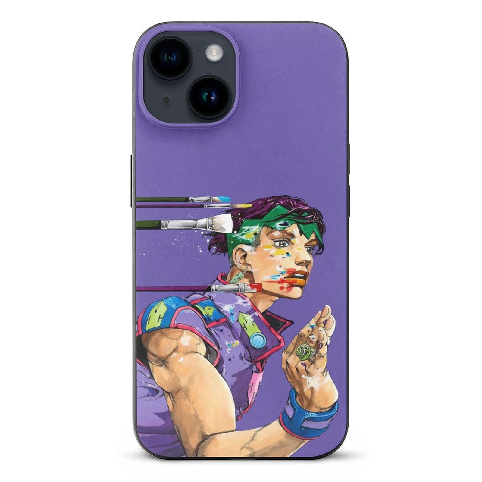 Amazon.co.jp: ジョジョの奇妙な冒険 岸辺露伴 iPhone15ケース TPU