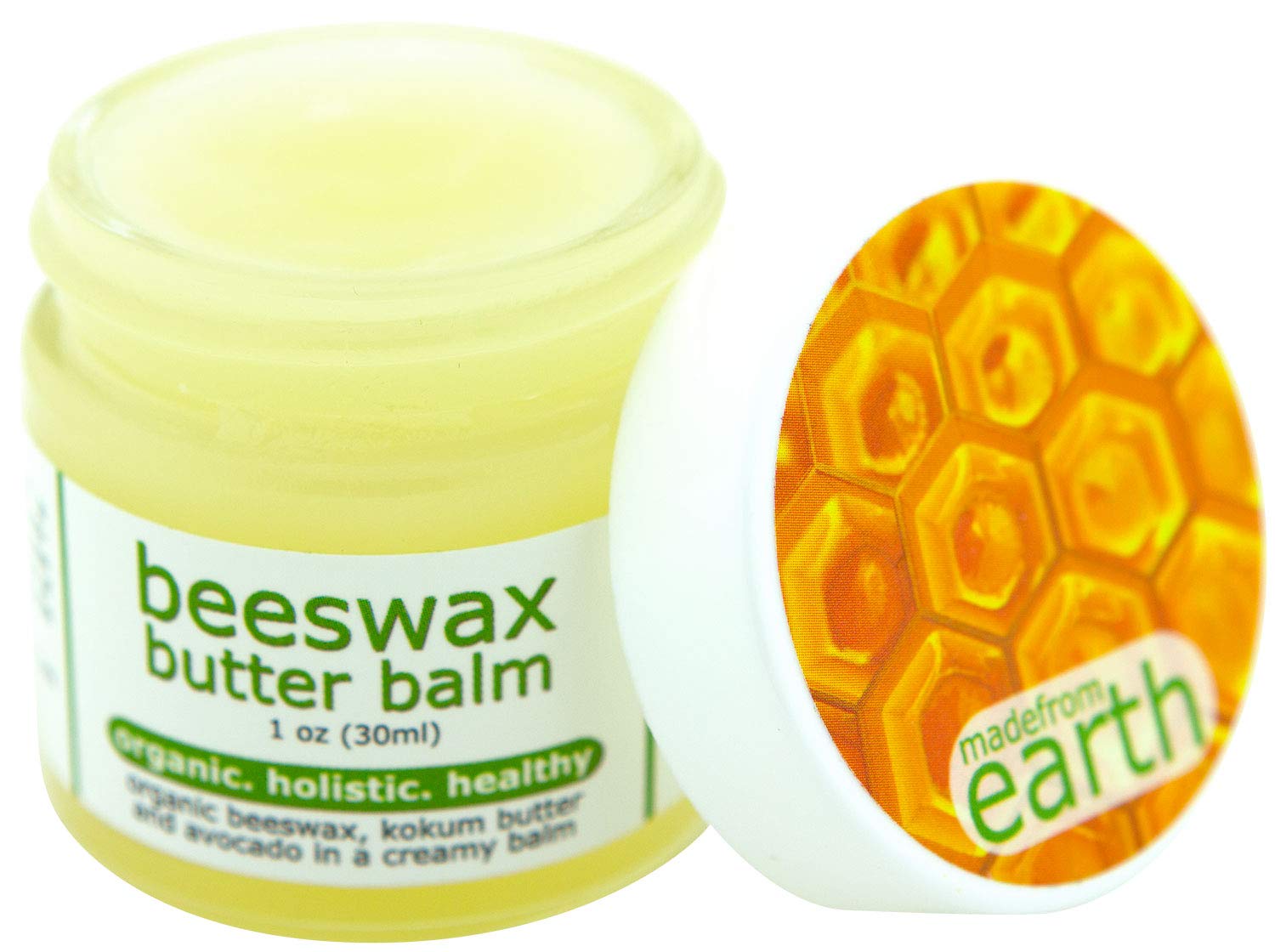 Made from Earth Beeswax Butter Balm - Organic, Holistic and Healthy