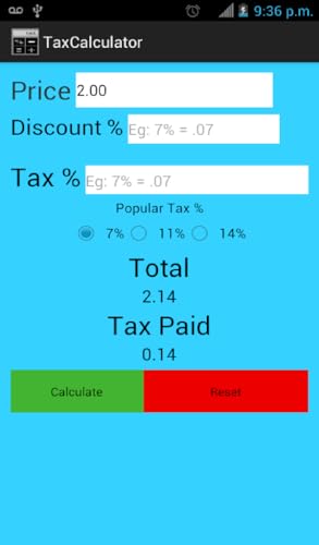 TaxCalculator