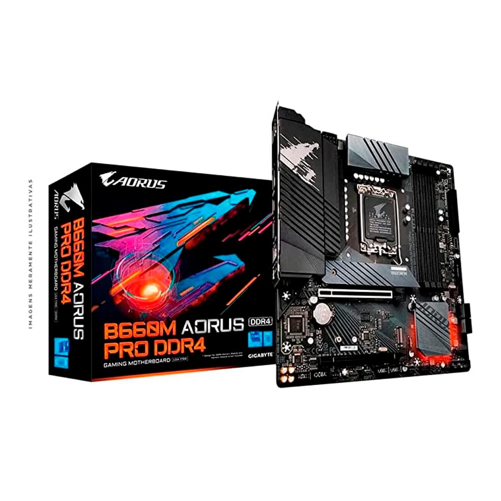 B660M AORUS PRO DDR4 MicroATX / 第14世代対応 Gigabyte PLACA MAE (INTEL) B660M AORUS PRO DDR4 LGA1700 12