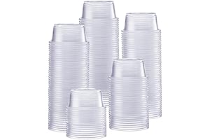 Comfy Package 2 oz. Disposable Plastic Cups (250 Count)
