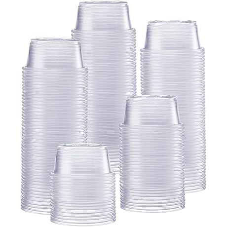 Comfy Package 2 oz. Disposable Plastic Cups (250 Count)