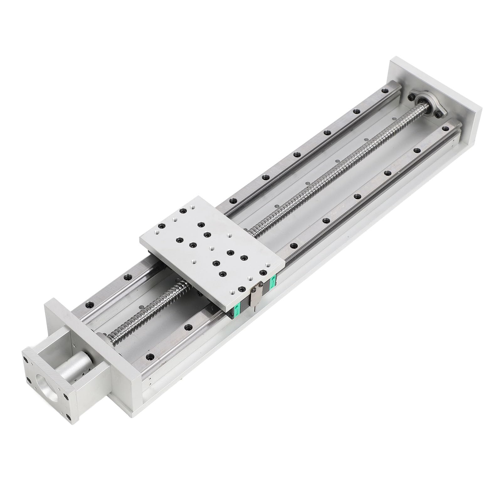 Stół Przesuwny Liniowy 500 Mm, Stolik ze śrubą kulową ze Stopu Aluminium do Maszyn CNC, Duża nośność Dzięki Kompatybilności z Silnikiem NEMA23