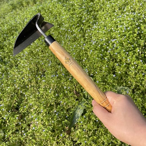 Herramienta de Jardín Hoja Curvada de 12 Pulgadas con Mango de Madera miniatura 3
