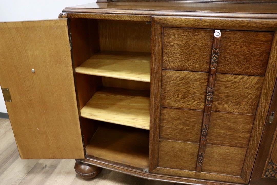 Amazon.co.jp: GMGH133○英国 アンティーク コートカップボード