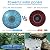 AISITIN 3.5W Solar Fountain Pump Built-in 1500mAh Battery, Solar Bird Bath Fountain with 6 Nozzles, Solar Floating Water Fountain Pump for Bird Bath, Fish Tank, Pond, Pool, Garden and Outdoor