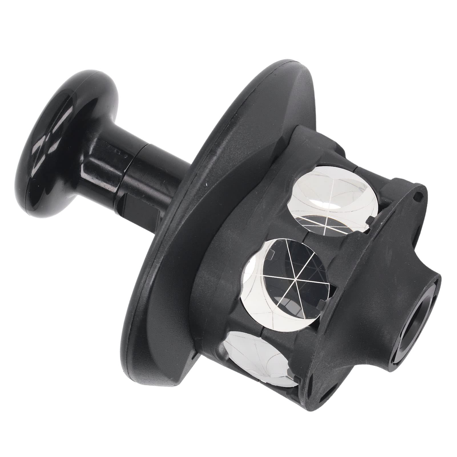 Prisma Reflectante, Prisma de Poste Topográfico de Precisión de Vidrio K9 de 360 ​​Grados con Bolsa de Almacenamiento, para, Adecuado para Túneles, Ferrocarriles, Carreteras