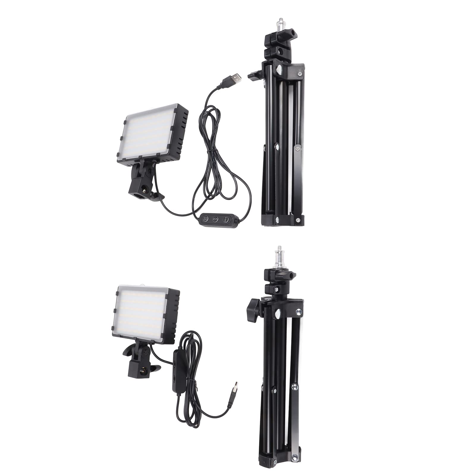 LED Video Light Dimmable 6000K USB Powered Fill Light for