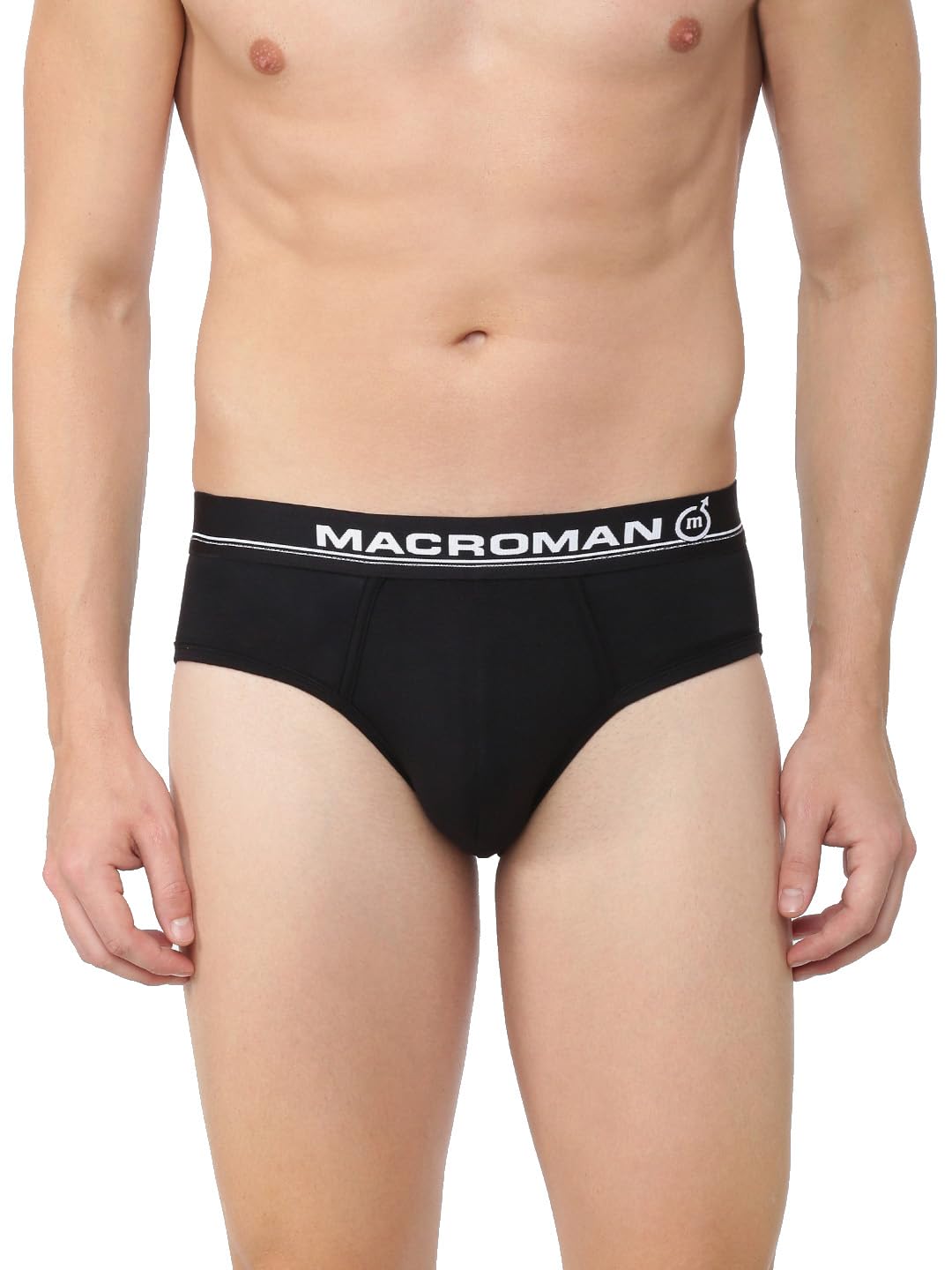 macroman m-series Ultra Modal Stretch Brief for Men|Modal|Pack of: 1 Black-picture-54