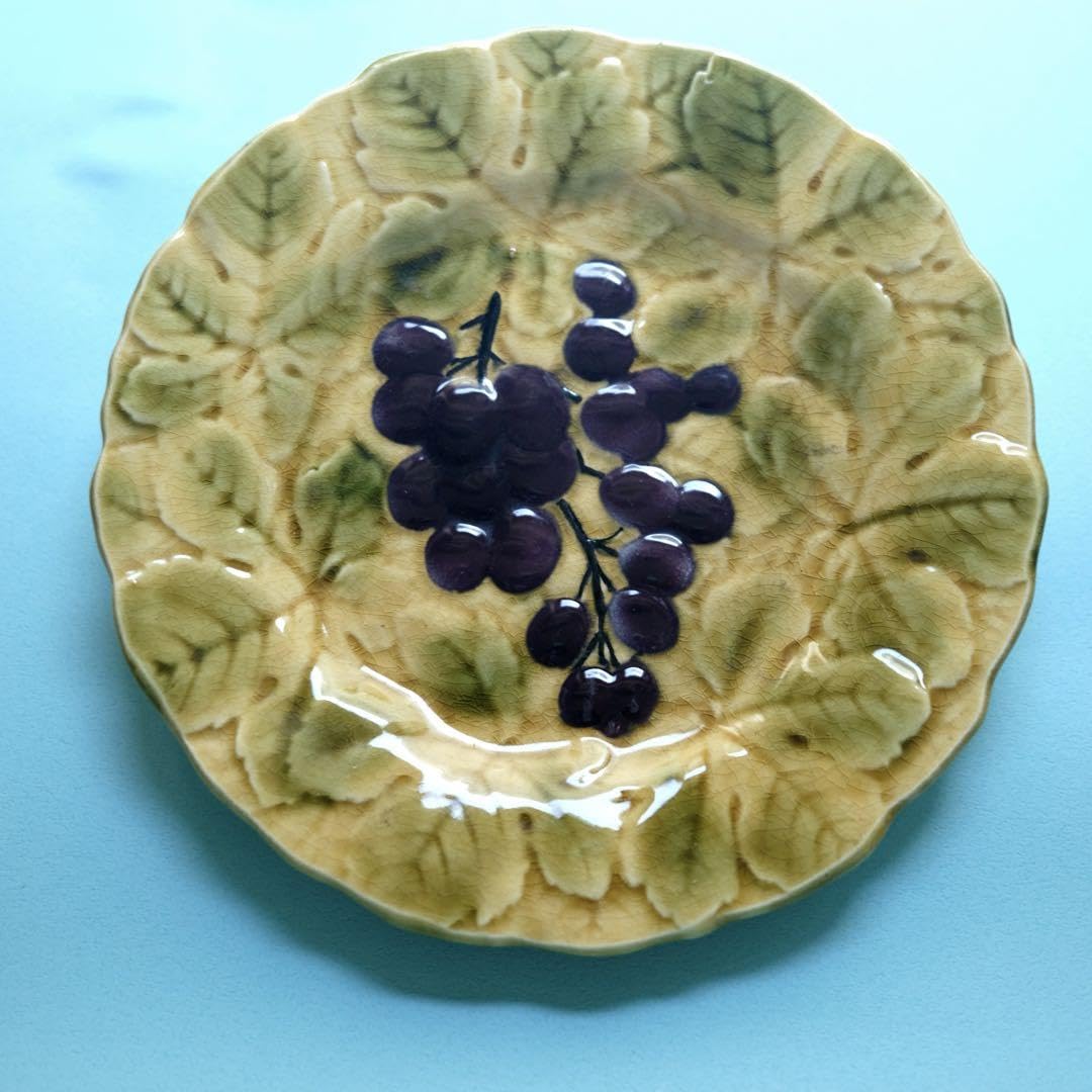 Sarreguemines サルグミンヌ アンティーク皿 バルボティーヌ2枚 Amazon.co.jp: Sarreguemines サルグミンヌ アンティーク皿 バルボ