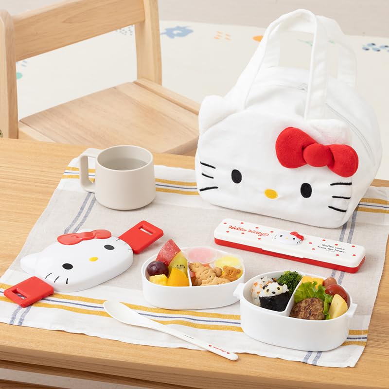 Amazon.co.jp: サンリオ(SANRIO) フェイス形2段ランチボックス ハロー
