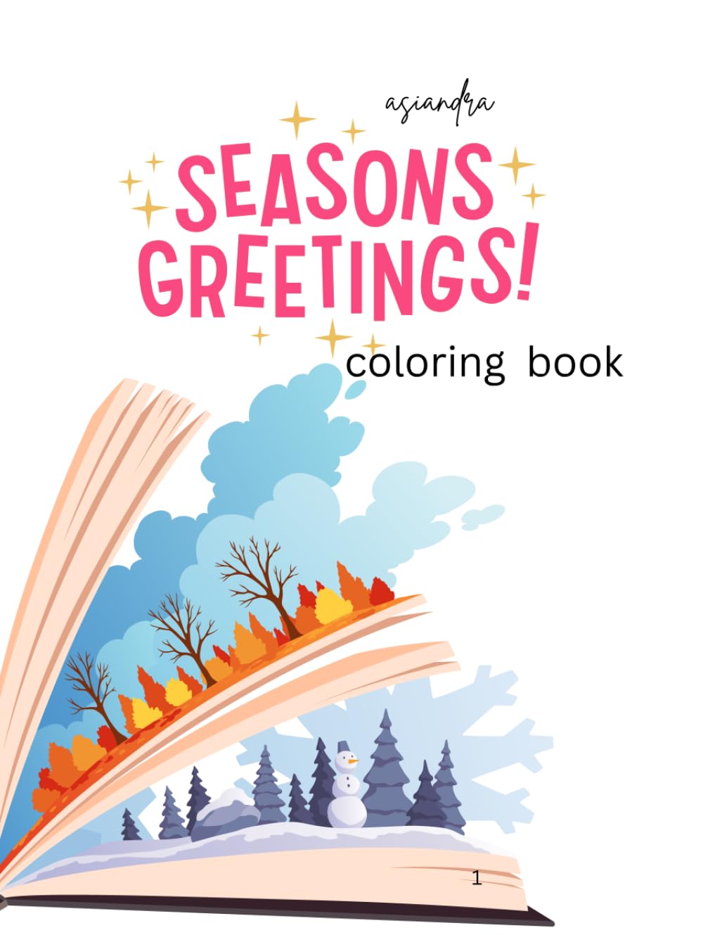 SEASONS GREETINGS: coloring book