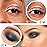 Kaely 4Pcs Black Brown Silver Gray Gel Eyeliner Pencil, Waterline Eyeliner for Older Women, Crayon Eye Liner Waterproof Smudge Proof, Smoky Eyeshadow Palette Halloween Makeup, lapiz de ojos