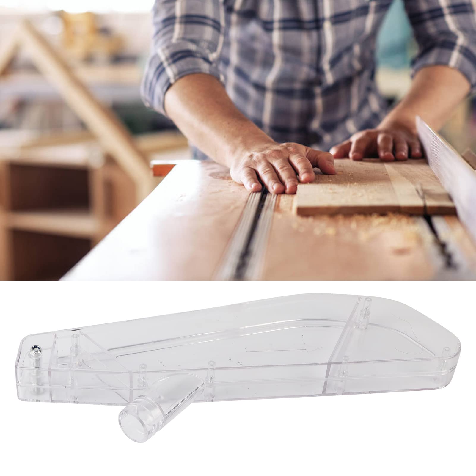Coprilama Per Sega Da Banco | Trasparente Antipolvere | Per Lame 4-10 Pollici - Foto 4