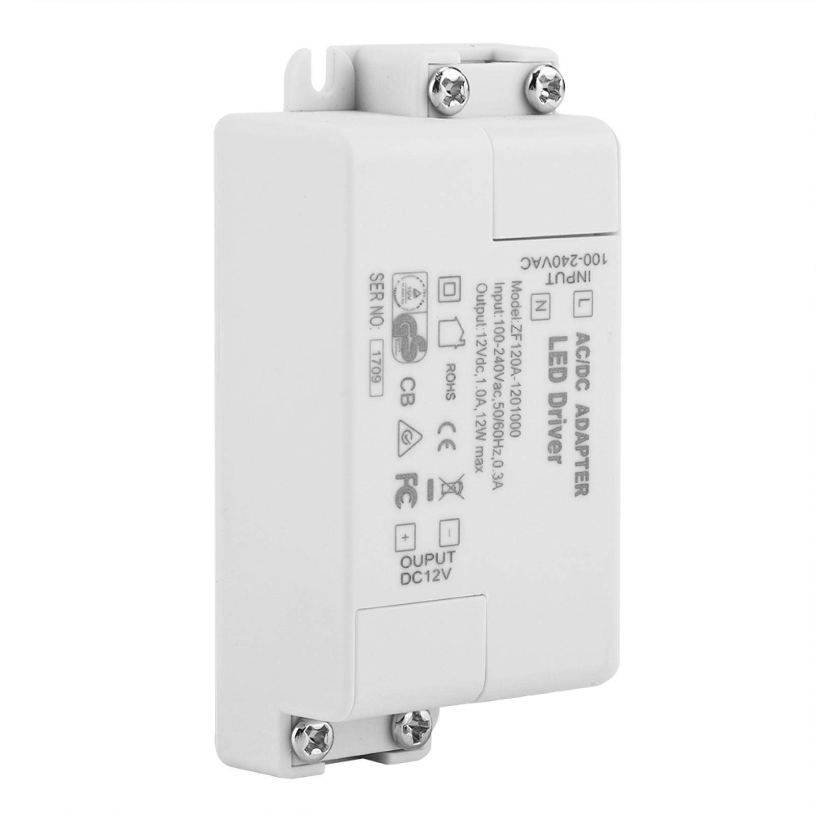 15W LED Driver Transformer, DC24V 0.625A – AC 100-240V Input, For LED Light Bars, Cabinet Lights & DIY Lamps - View #2
