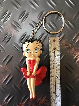 Amazon | ベティブープ キーチェーン モンロー風 検 ベティー