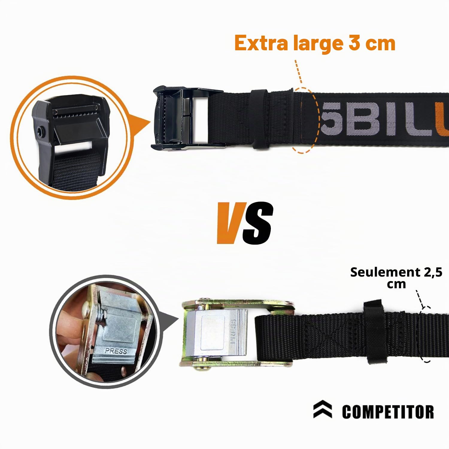 5BILLION Anneaux Gymnastique en Bois - Anneaux Olympique - Diamètre 28mm/32mm Réglable Suspension Training Exercice Fitness pour Pull Up, Musculation，Home Gym avec 2* Bandes en Nylon