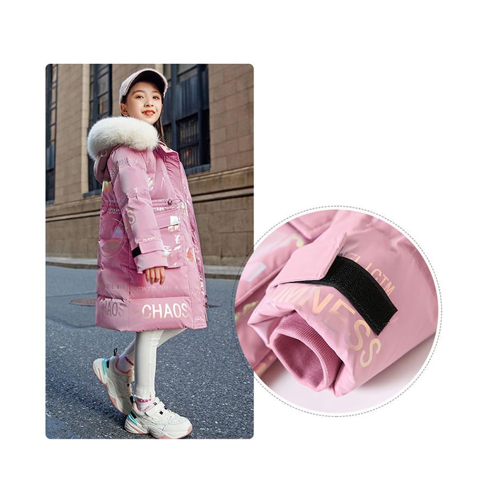 Chaqueta de invierno para niños, parka de invierno para niños, con capucha de piel, parka cálida, abrigo de invierno para exteriores, chaquetas+para+chaqueta de nieve para niñas, abrigo de invierno