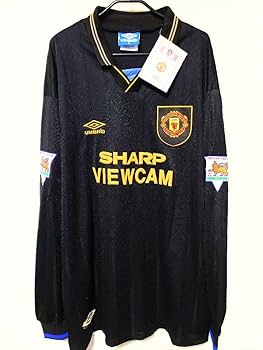 94-95 マンチェスターユナイテッド ベッカム レプリカユニフォーム(A) UK製94-96マンチェスターユナイテッド24番ベッカムユニフォーム