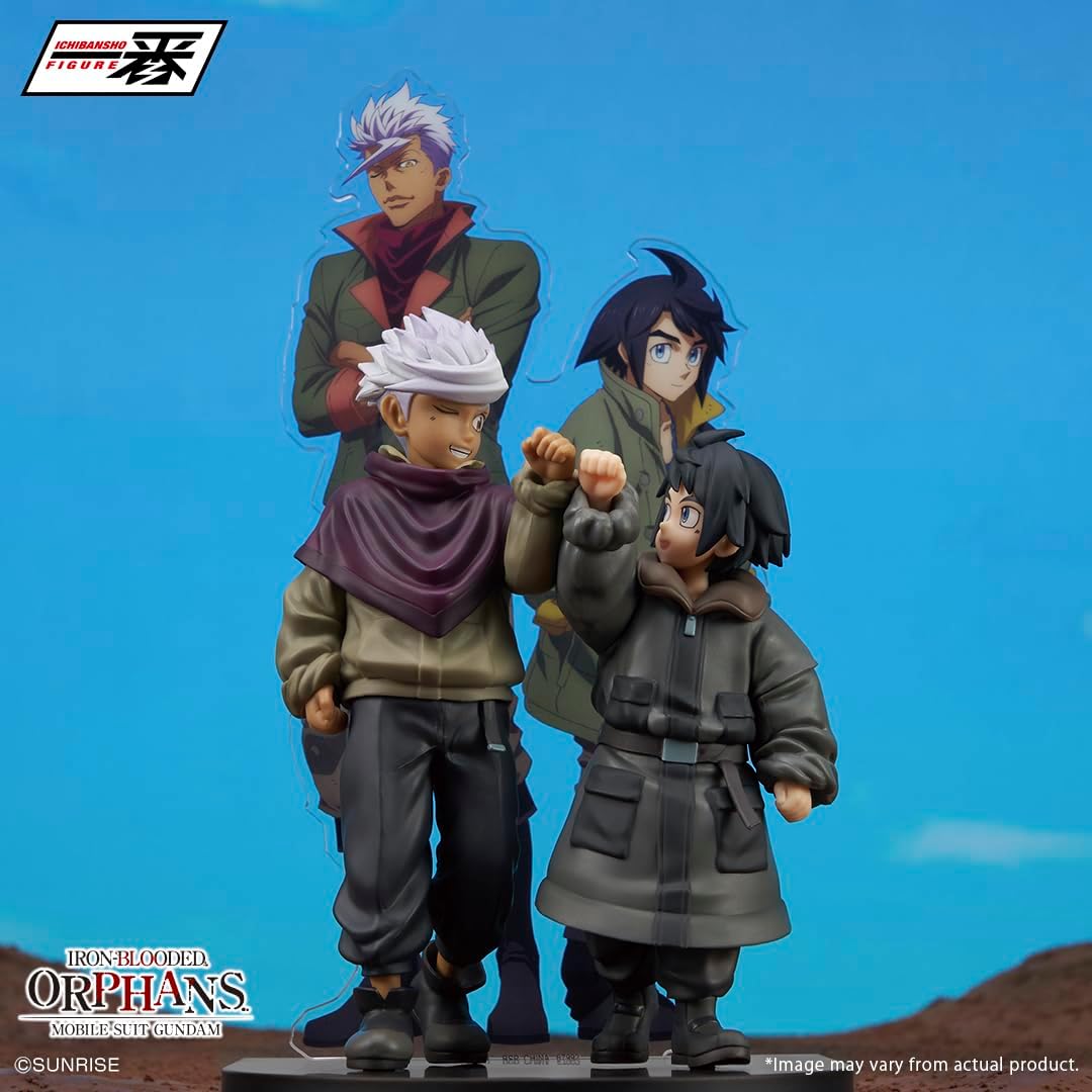Ichibansho Figure - Mobile Suit Gundam Iron-Blooded Orphans - Augus Mikazuki & Itsuka Orga (Iron-Blooded Orphans) Collectible Statue