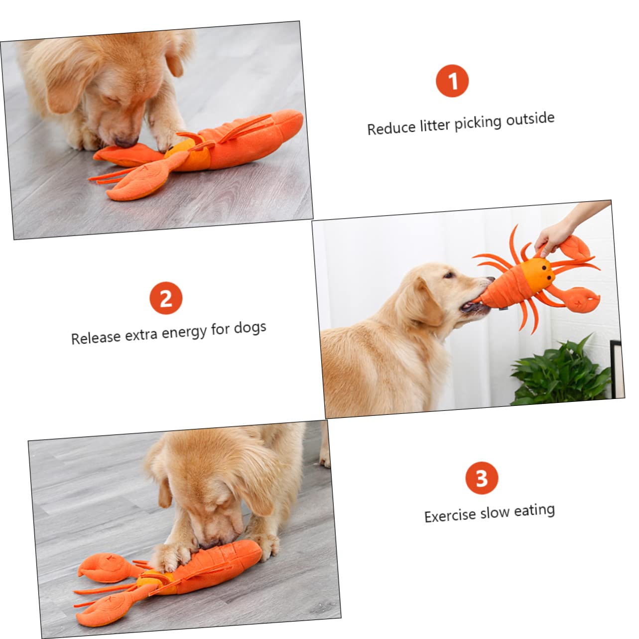 FRCOLOR 2 Juguetes para Alimentar Mascotas Juguetes Rellenos para Perros Accesorios de Limpieza comederos para Mascotas Accesorios para Cachorros Juguetes de Peluche una Pieza Muestra Tela de Fieltro