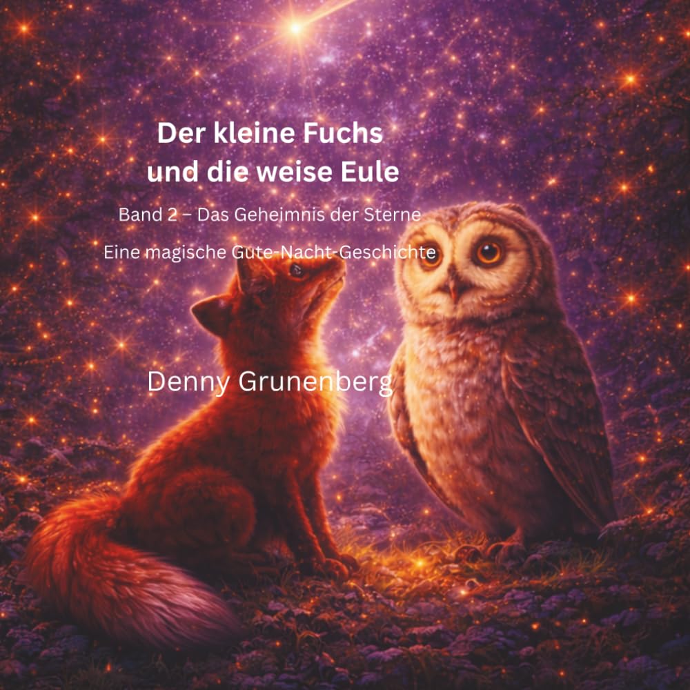 Der kleine Fuchs und die weise Eule – Die Reise durch den Sternenwald: Eine liebevolle Gute-Nacht-Geschichte für Kinder von 3–6 Jahren