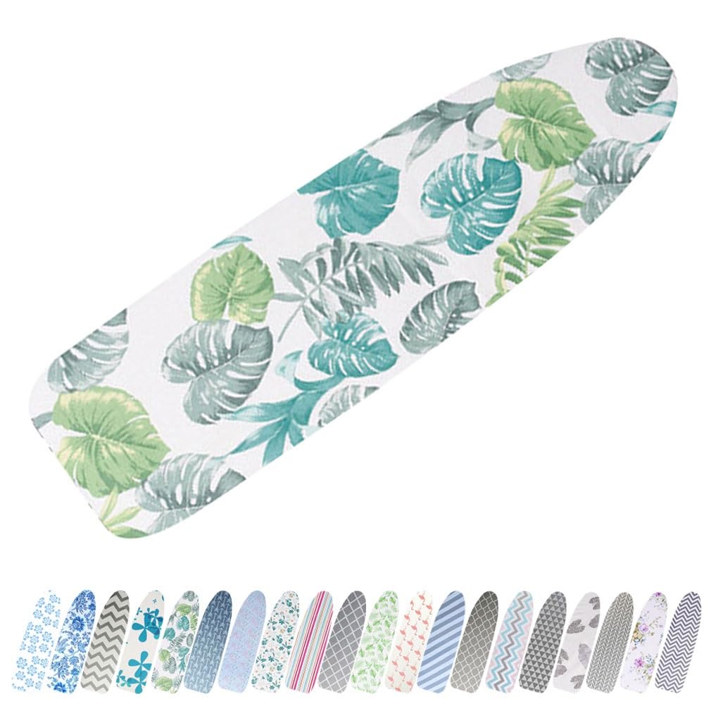 Funda para Tabla de Planchar Acolchada de Alta Res Funda de algodón for Tabla Planchar, 120 x 42 cm (47 16,5 Pulgadas), Varios Estilos(E)