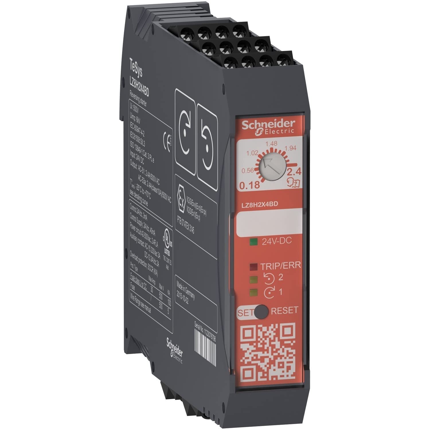 Arran COMP C/Inver 1,5-6,5A 24VCC SEGUR module inversion automatique