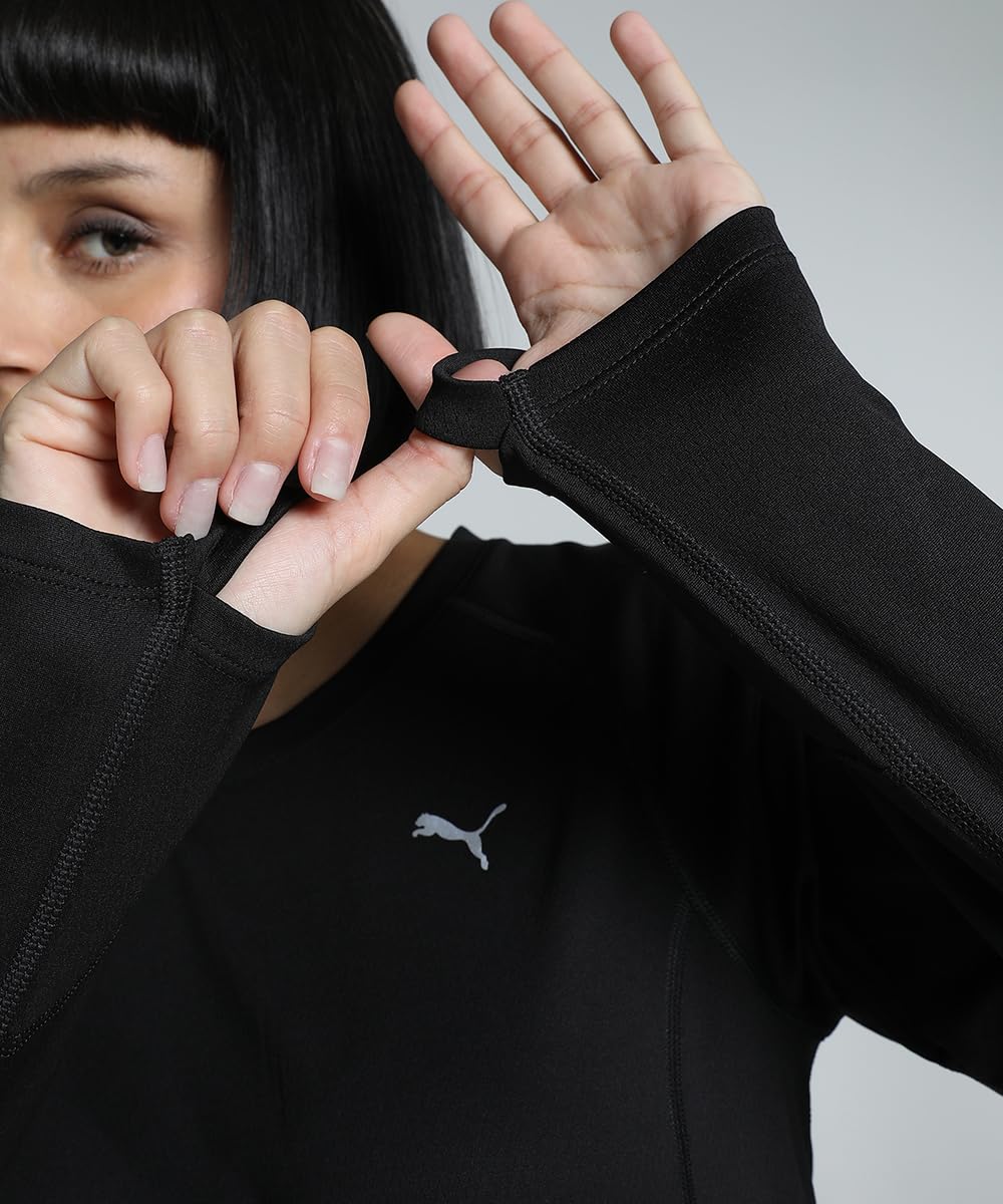 Puma Velocity - Camiseta de Manga Larga para Correr para Mujer