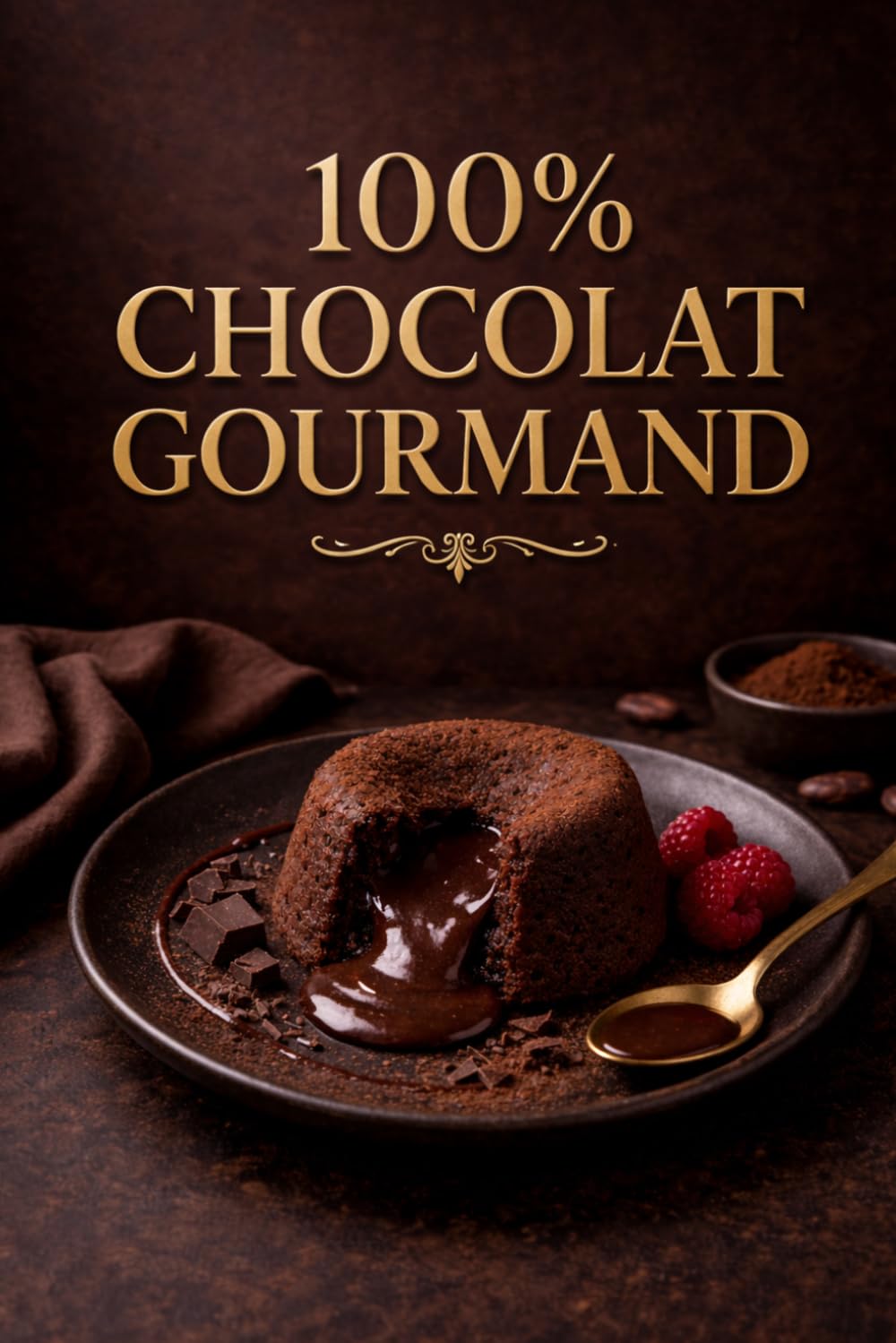 100% CHOCOLAT GOURMAND: Recettes faciles à réaliser, même sans expérience