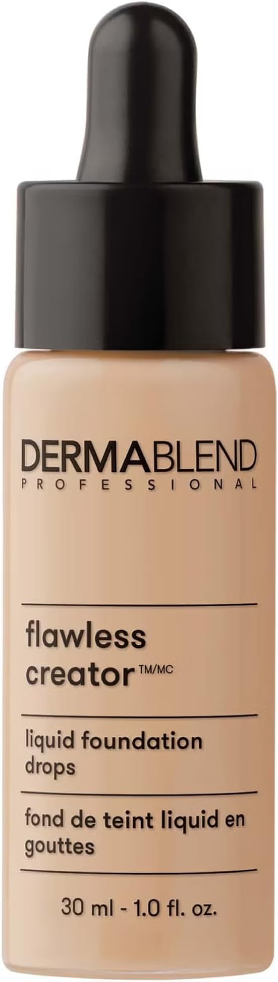 Flawless Creator Multi-Use Liquid Foundation Makeup, Full Coverage Lightweight Buildable Foundation, Natural Finish, 1 Fl oz.