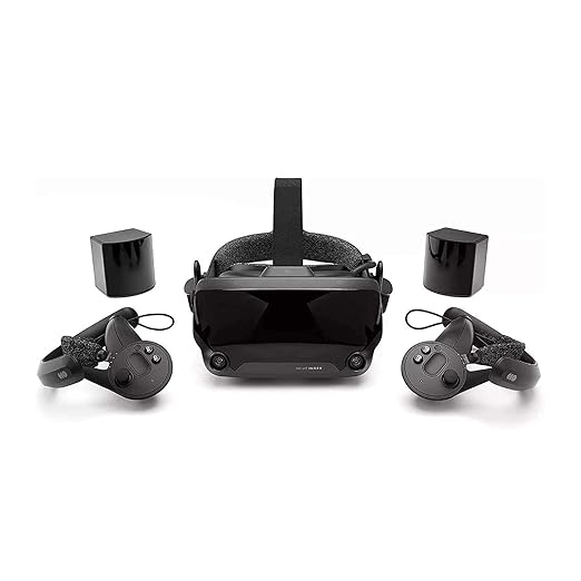 Valve Index Full VR Kit Headphone Base Station Controller Steam VR Game Controller，Compatible With HTC Vive/Vive Pro, Suitable For VR Enthusiasts And Specialized PC Game Players.(Full kit 2.0 station)