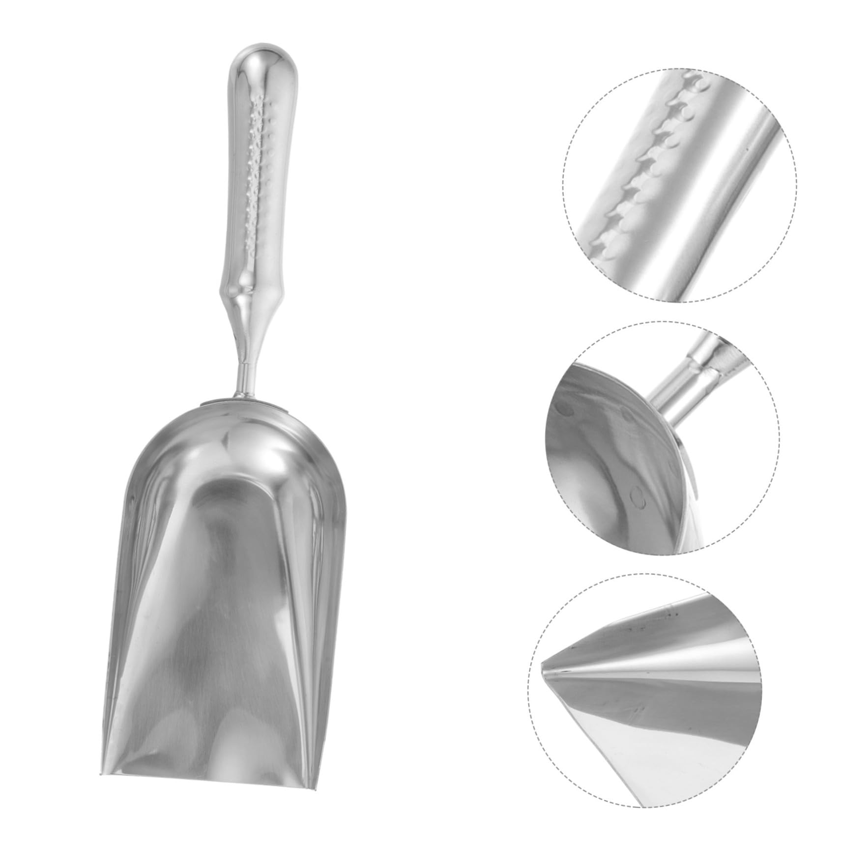 Yardwe 5 Pezzi Pala In Acciaio Inox Pala Per Trapianto Piantagione Strumento Di Scavo Giardino Cazzuola A Mano Pala Da Giardinaggio All'Aperto Forbici Da Potatura Per Giardinaggio