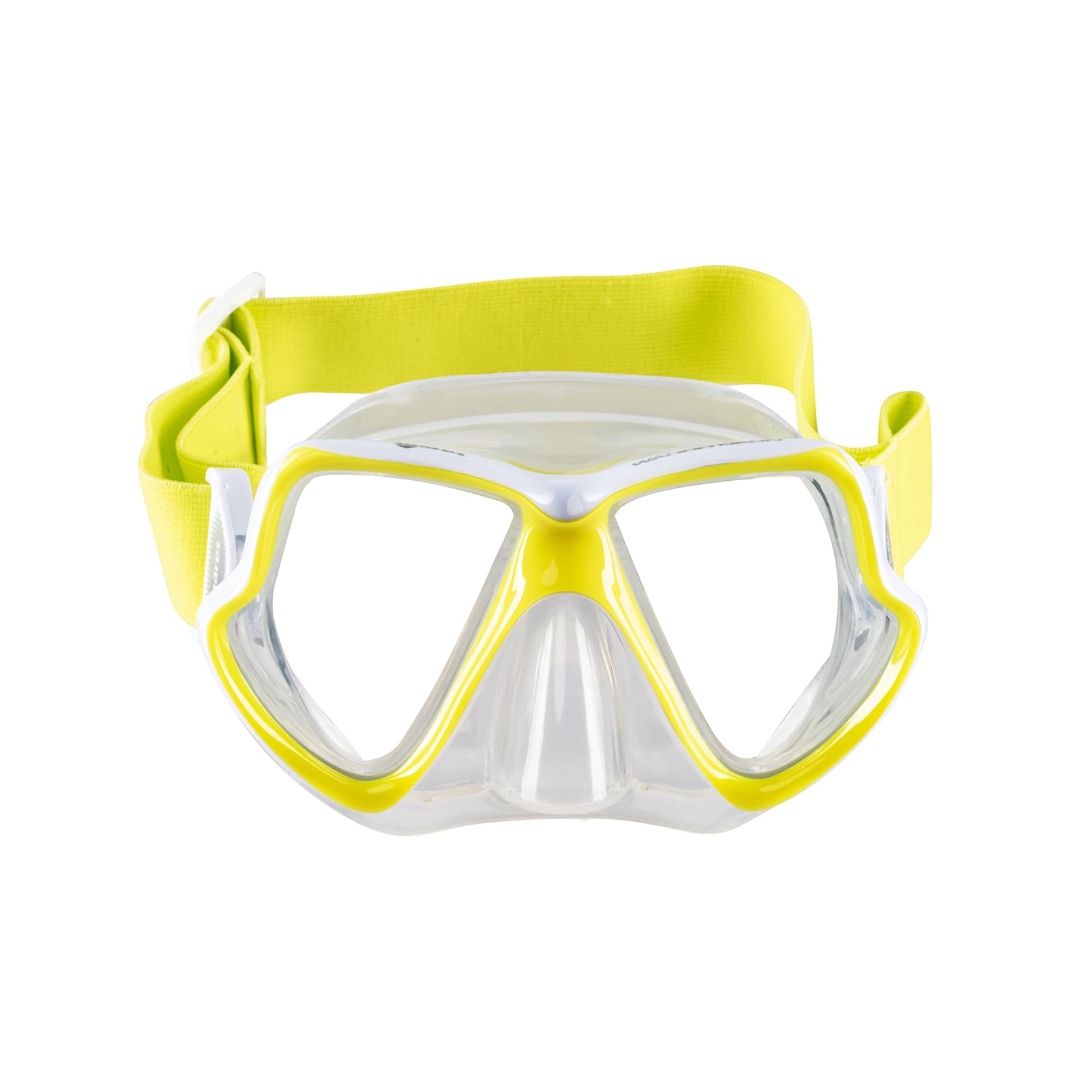 Mares Wahoo Neon Combo – Schnorchelset Erwachsene, maschera in silicone, halb-trockener Schnorchel mit Ventil, ideale per Schnorcheln und Unterwassererkundung