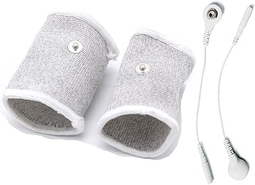 E-stim Adjustable Fabric Silver Thread Conductive Loop Accessories for Tens