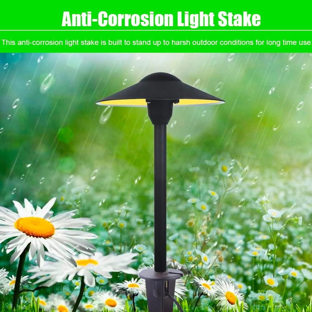 Inground Light Stakes and T3 G4 Bi-pin LED Light Bulb