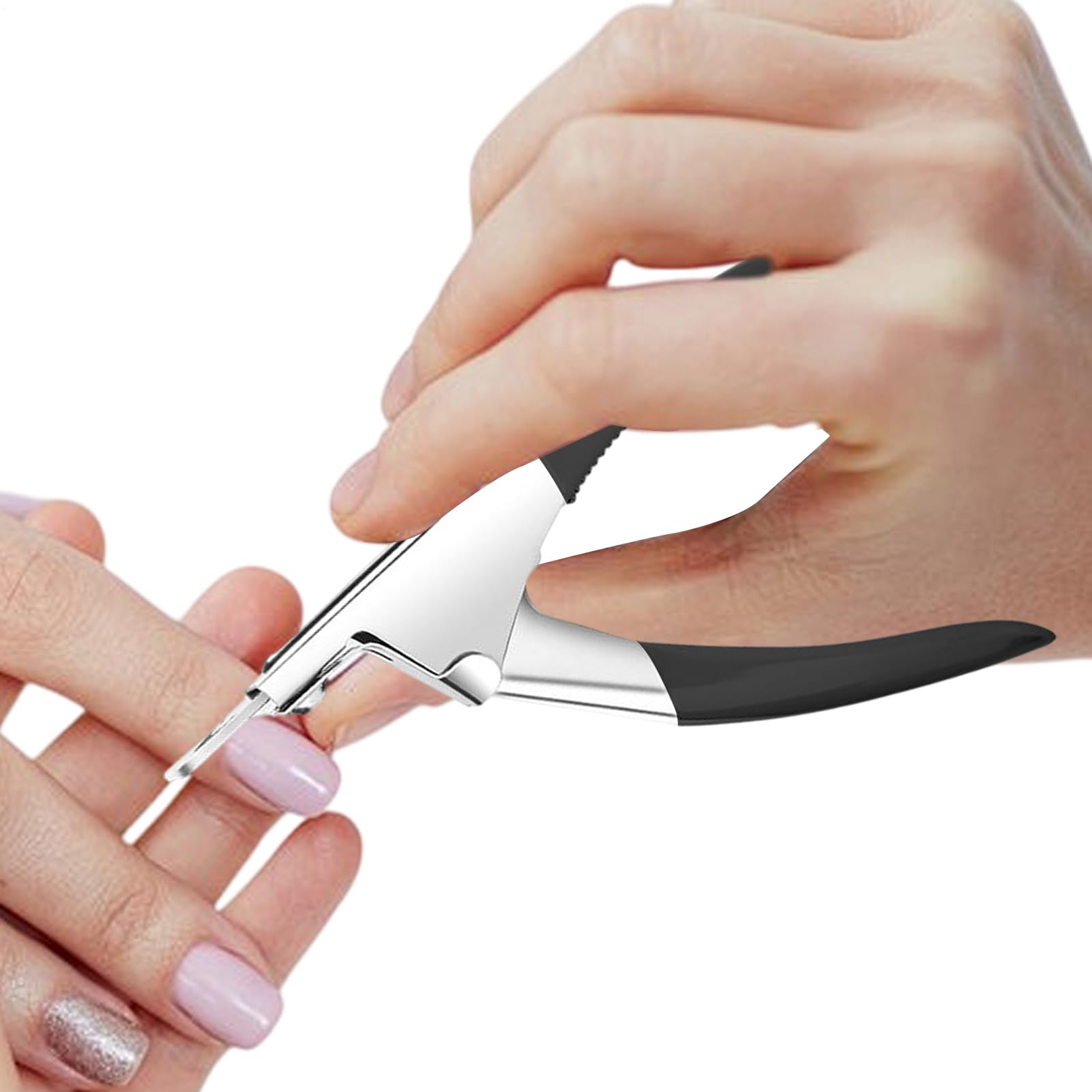 Taglierina unghie in acciaio inossidabile Clipper punta unghia U Tabelle acriliche Cutter Manicure Tool