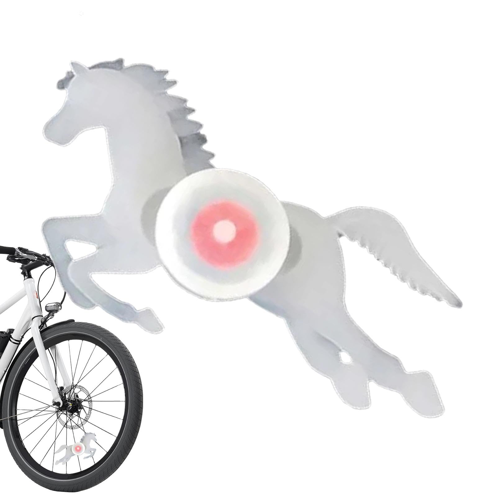 Luce Led Per Raggi Bicicletta – MTB City E-Bike – Sicurezza Lampeggiante – Impermeabile