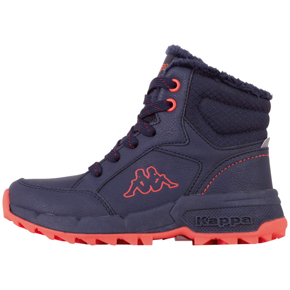 Kappa GRANE K Unisex Kids Road Running Shoe, 6729 Navy Coral, 12.5 UK Child