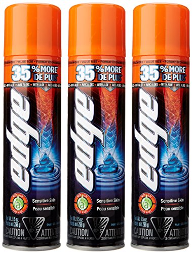 Edge Shave Gel Sensitive Skin with Aloe, 9.5 oz, 3 Pack - Image 4